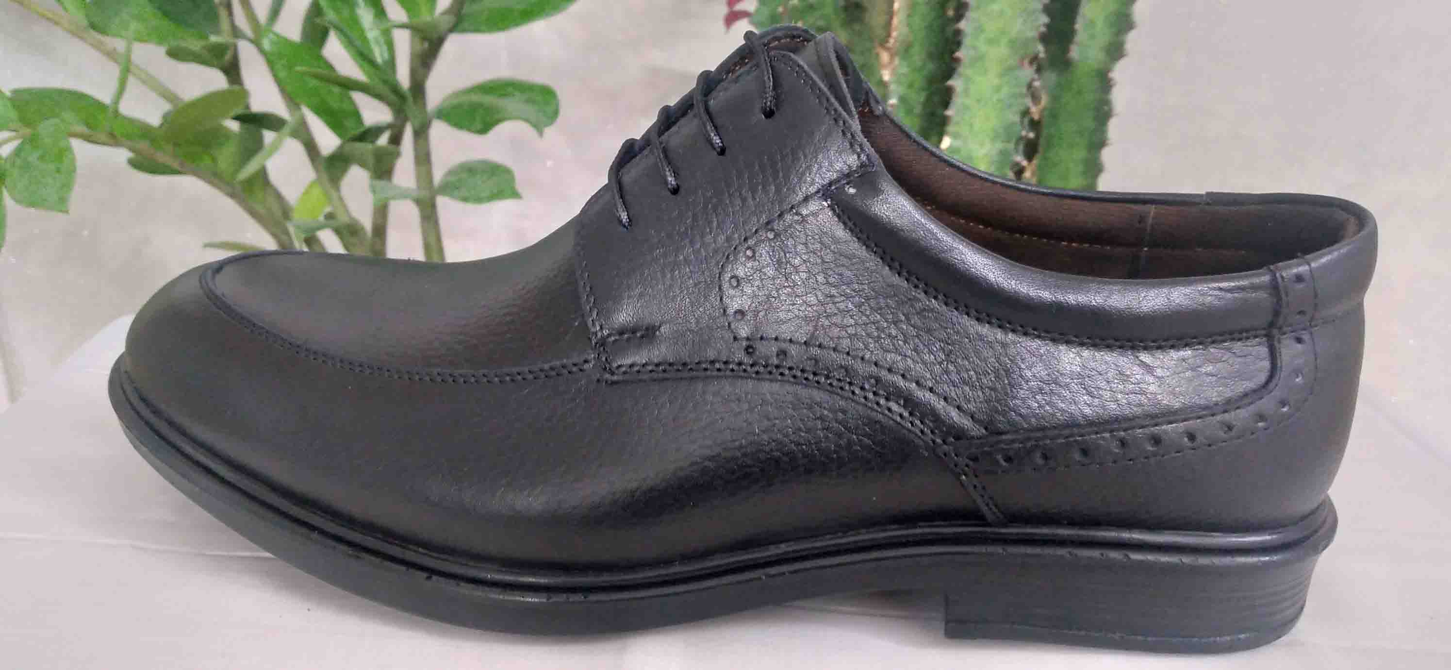 کفش چرمی بزرگ پا برند ورساچه بندی  کد 285