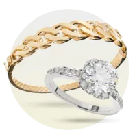 گوشواره نقره وبدل