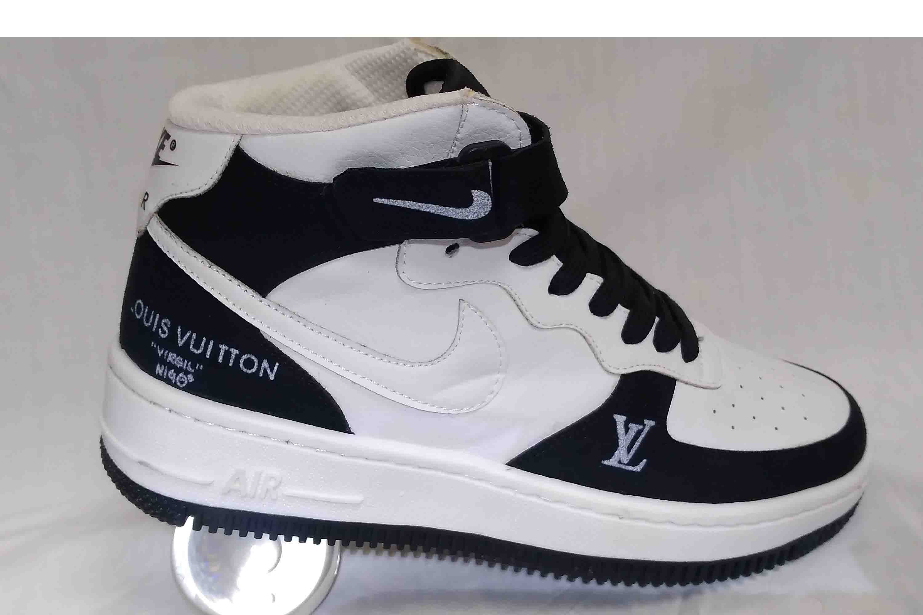 نایک جردن ایر فورس ساقدار سفید مشکی کد 165