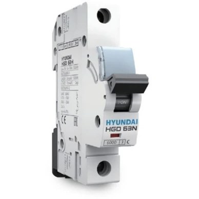 کلید مینیاتوری هیوندای 10 آمپر تک فاز