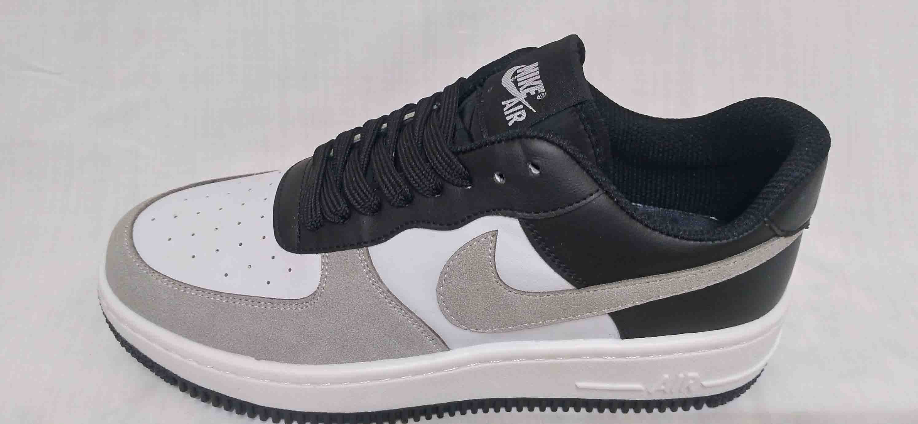 کتونی جردن وان ایر فورس سفید مشکی کد 188