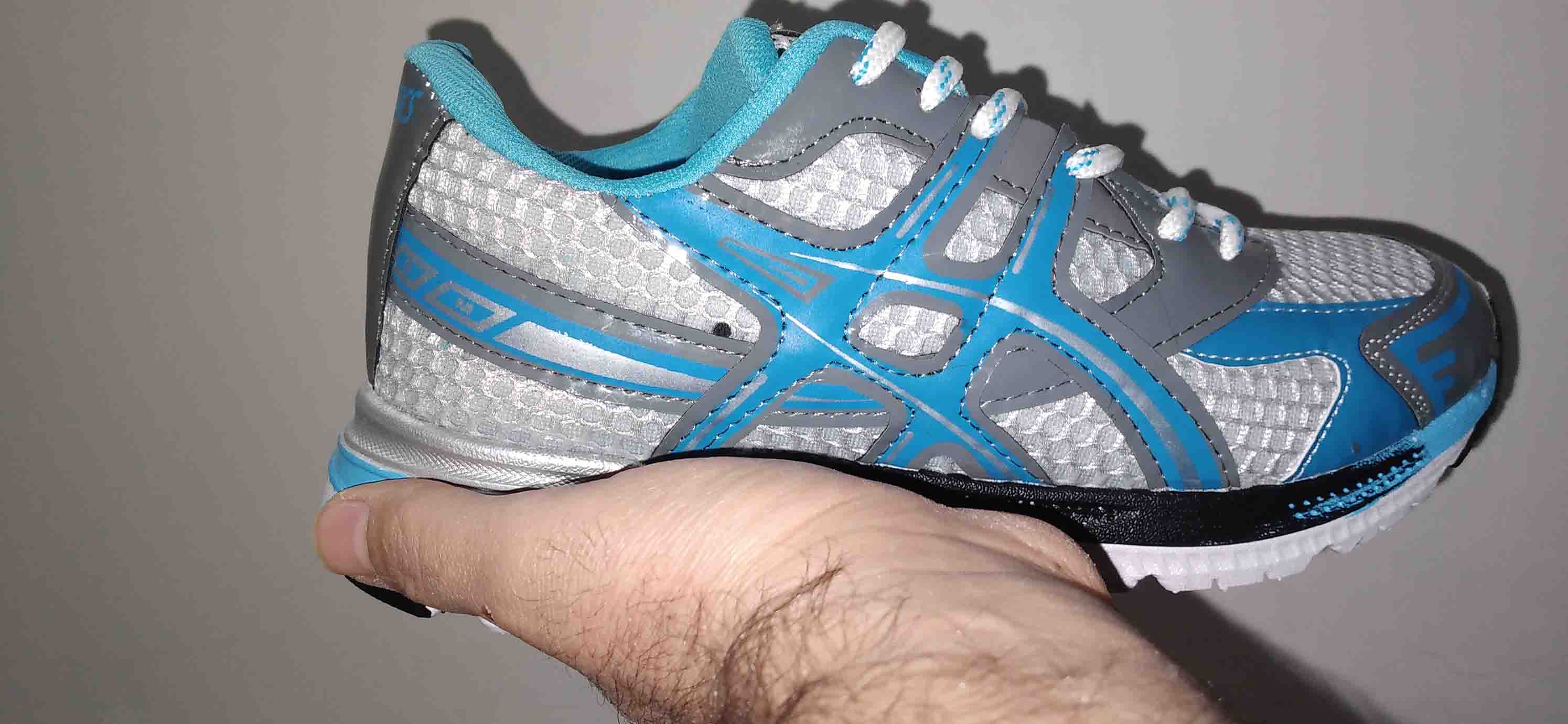 کتونی اسیکس آبی طوسی کد203