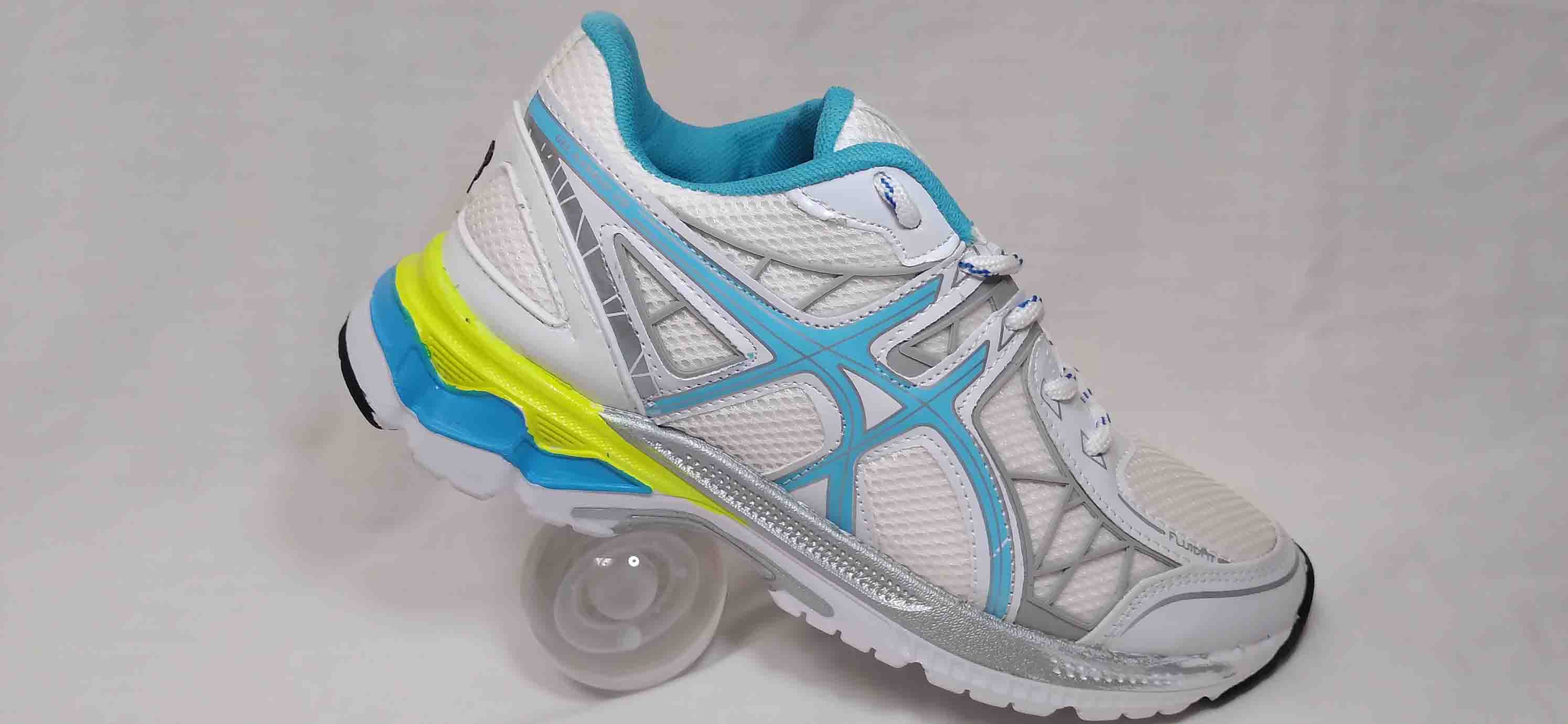 کتونی اسیکس سفید ابی کد149